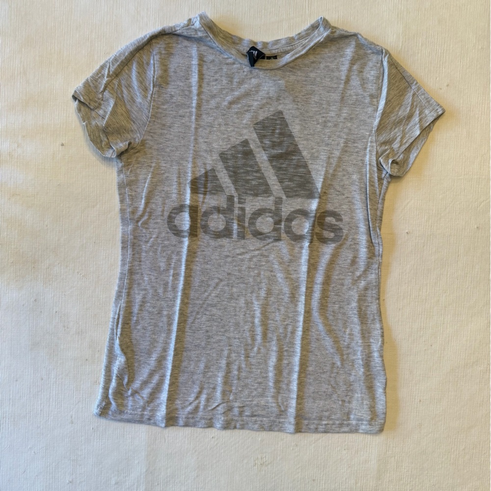 adidas Gray Short Sleeve Tee